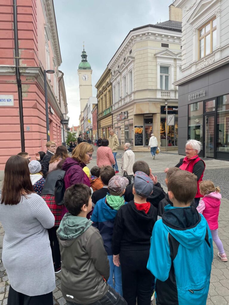 Prohlídka města s paní dr. Rašticovou