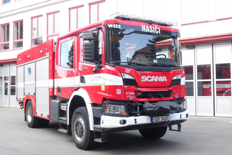 Návštěva hasičské stanice