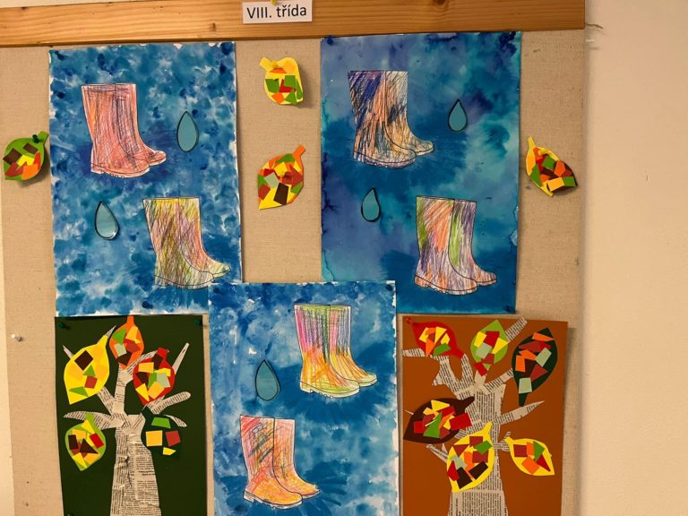 Podzim plný tvoření a prožitků v VIII. třídě