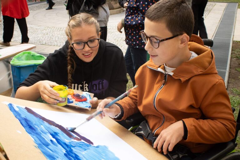 Malování v plenéru – profi foto