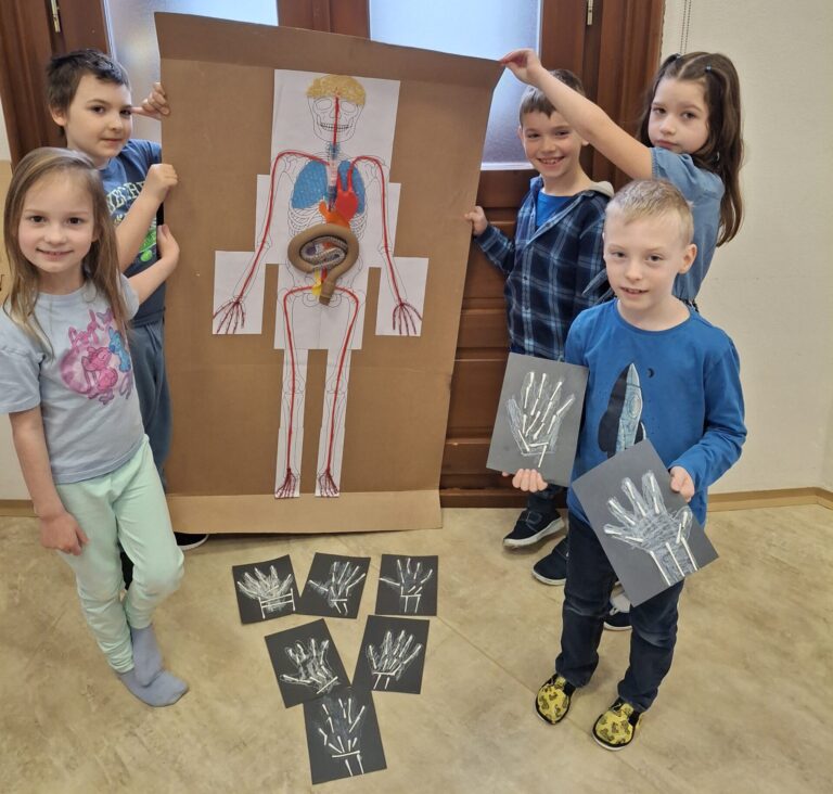 Hugo v akci aneb Prvňáčci objevují tajemství lidského těla